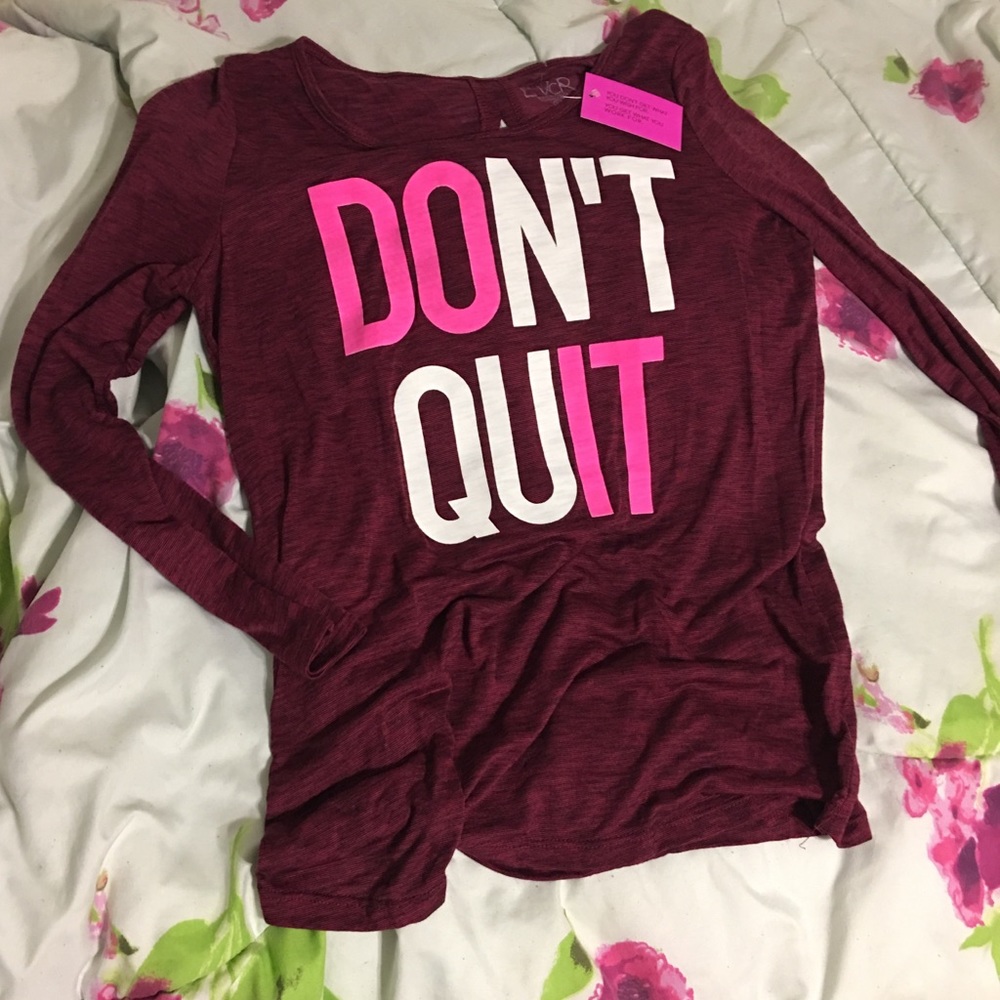 Inspiring Work Out Top